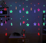 Star Curtain String Lights 40 Stars | Multi Led String Light Chronos Lights 