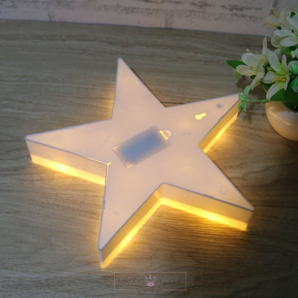 Star Marquee Light Table Lamps Mango People Local 