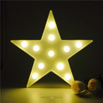Load image into Gallery viewer, Star Marquee Light Table Lamps Mango People Local 
