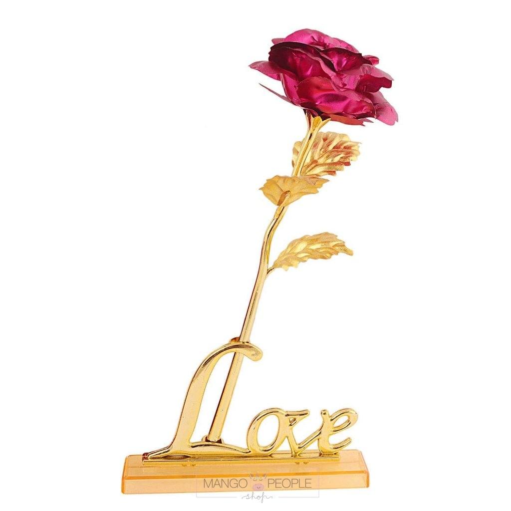 True Love Rose With LOVE Stand Artificial Rose Mango People Local 