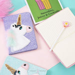 Load image into Gallery viewer, Turquoise Unicorn Diary Stationery Mango People Local 