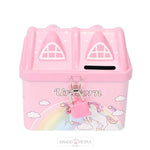 Load image into Gallery viewer, Unicorn House Coin Bank Money Bank Mango People Local Pink 
