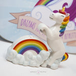 Load image into Gallery viewer, Unicorn &amp; Rainbow Salt and Pepper Shaker Set Home &amp; Living Mango People Local 

