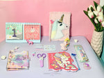 Load image into Gallery viewer, Unicorn Stationery Gift Hamper - Set Of 11 Products Gift Hamper Mango People Local 
