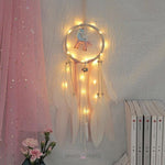 Load image into Gallery viewer, Whimsical Unicorn LED Dreamcatcher Dreamcatcher Mango People Local 
