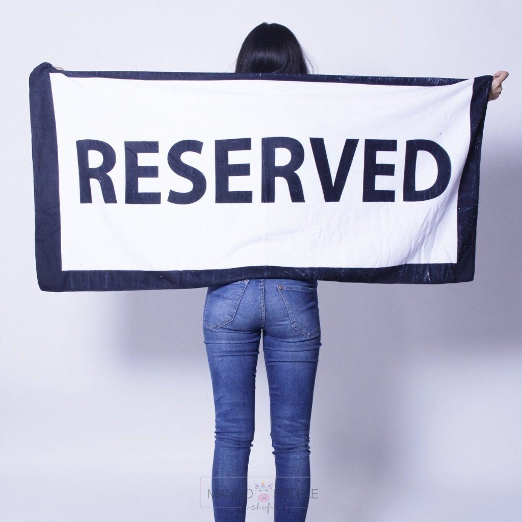 Your Spot Reserved Beach Towel Towels Mango People International 